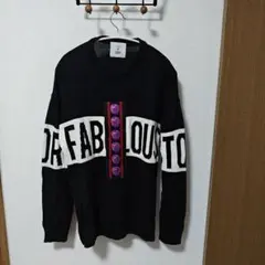 KMK KINGLY MASKキングリーマスク ロゴニット セーター