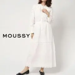 新品タグ付 千葉由佳✕Chesty フラワーレースシャツワンピース 白