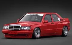 イグニッションモデル 1/18 PANDEM 190E シルバー IG3770 - メルカリ
