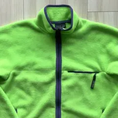 好配色！極上！Lサイズ！80s パタゴニア シンチラカーディガン USA製