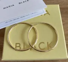 MARIA BLACK senorita 35 hoop ピアス　両耳のサムネイル