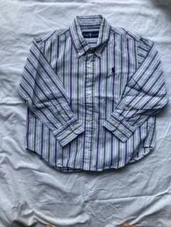 Ralph Lauren 長袖シャツ 100cm ストライプ