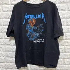 Metallica ブラック Tシャツ スケルトンデザインのサムネイル