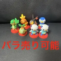 未来様　専用チョコエッグ　アチャモ　ナエトル　ツタージャ