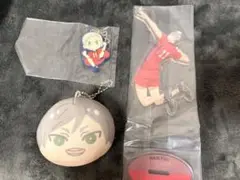 ハイキュー 灰羽リエーフ アクリルスタンド おまんじゅう ガチャ