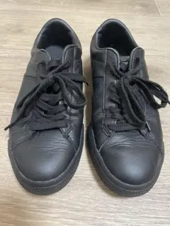 オニツカタイガー／LAWNSHIP3.0BLACK/BLACK／レディース23㎝