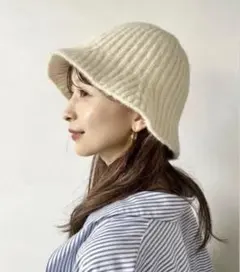 LOWRYS FARM ニットバケットハット