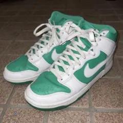 NIKE DUNK HIGH グリーンホワイト