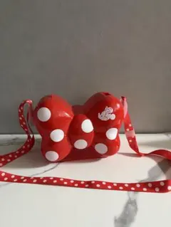 ディズニーリゾート　ミニー　ポップコーンバケット　ケース　廃盤　リボン