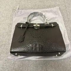 【新品・未使用】ロダニア　ハンドバッグ　クロコダイル
