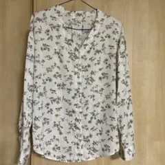 GU 花柄　ブラウス　L