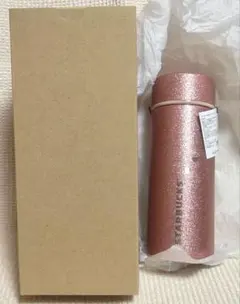 スタバ　バレンタイン2025ステンレスボトルグリッター355ml