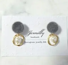 カボション ピアス