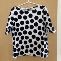 UNIQLO x Marimekko ドット柄 Tシャツ Lのサムネイル