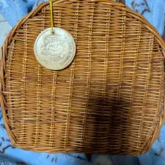 値下げしました。不二家 ペコちゃん ラタン バスケットのサムネイル