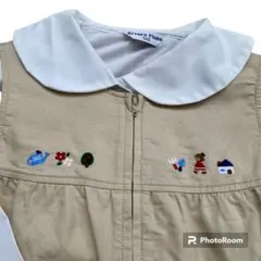 綺麗　ファミリア　ジャンバースカート&ブラウス　１２０　女の子　ミキハウス