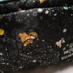 リラックマ 宇宙柄 ポーチ