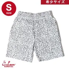 【希少サイズ】クックマン シェフパンツ ショート スノーレオパード Sサイズ