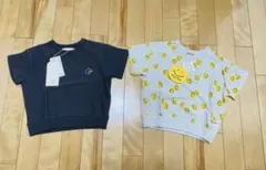 【未使用】子供服 ベビー服 半袖 Tシャツ まとめ売り 保育園着