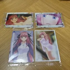 中野二乃 ブロマイド 4枚セット