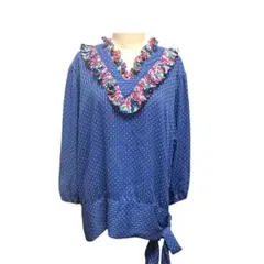 vintage susan tudorブラウス L 80年代