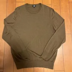 UNIQLO ユニクロ　メリノクルーネックセーター