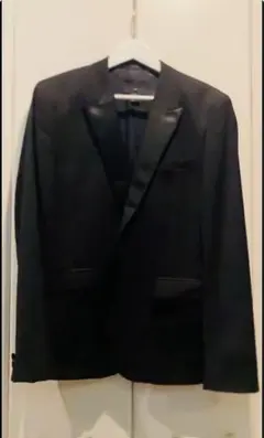H&M ブラック テーラードジャケット　 タキシード
