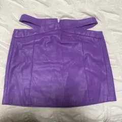 Bershka パープル タイトスカート EUR 26