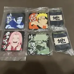 NARUTO ナルト　一番くじ　中忍試験編　ラバーコースターJ賞　5種6枚