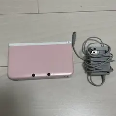 Nintendo 3DS LL ピンク×ホワイト 本体　充電器付き