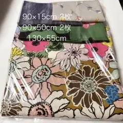 S 花柄生地セット 5枚