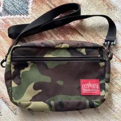 美品 Manhattan Portage 迷彩 ショルダーバッグ ポーチ 人気