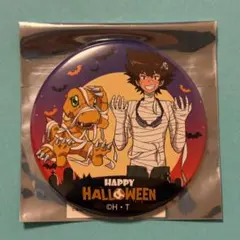 デジモンアドベンチャー デジモン 大江戸温泉物語 缶バッジ 八神太一