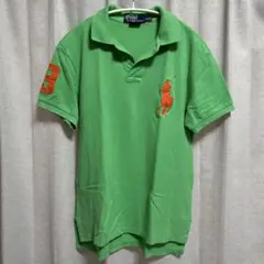 Polo Ralph Lauren 緑色 ポロシャツ M