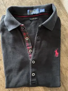 ポロラルフローレン　ザ　スキニー　ポロシャツ　レディース　S　タータンチェック