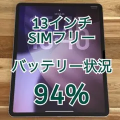 iPad Air 13インチ (M2) 128GB Cellular グレー