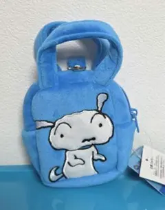 クレヨンしんちゃん　ミニアップリケバッグ　シロ　新品未使用品です。