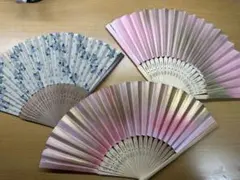 和風扇子3点セット