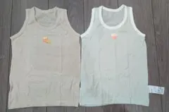 タンクトップ2枚セットとロンパース