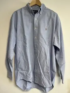 Ralph Lauren Ｌサイズ 長袖シャツ　オックスフォード　サックスブルー