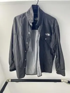 THE NORTH FACE ロングスリーブナイロンデニムヌプシシャツ　Sサイズ
