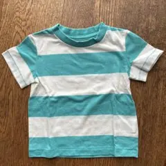 古着　ストライプTシャツ 80サイズ