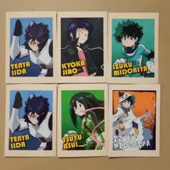 僕のヒーローアカデミア　カード　6枚セット