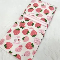 サニタリーケース 苺 ストロベリー いちごミルク オフホワイト S9140