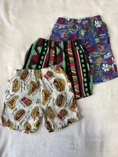 ハーフパンツ3枚セット　100cm