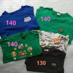 スーパーマリオキッズ　Tシャツまとめ売り