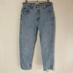 ZARA ライトブルー ストレートデニム