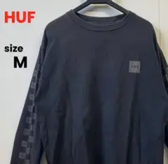 HUF ハフ 袖チェッカーボード ブラックアウトボックス 長袖 Tシャツ ロンTのサムネイル