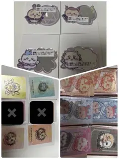ちいかわ ミラーステッカー レンチキュラーカード セット