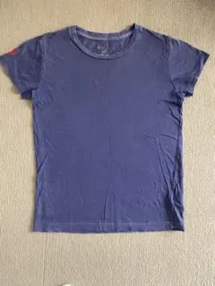 ポロ ラルフローレン Tシャツ 半袖 紺 ネイビー 刺繍ロゴ XSレディース